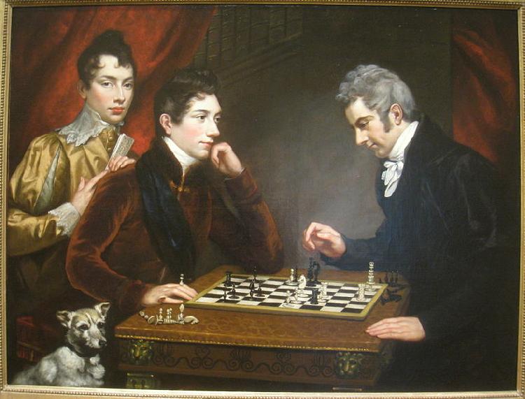 James Northcote Chess Players France oil painting art